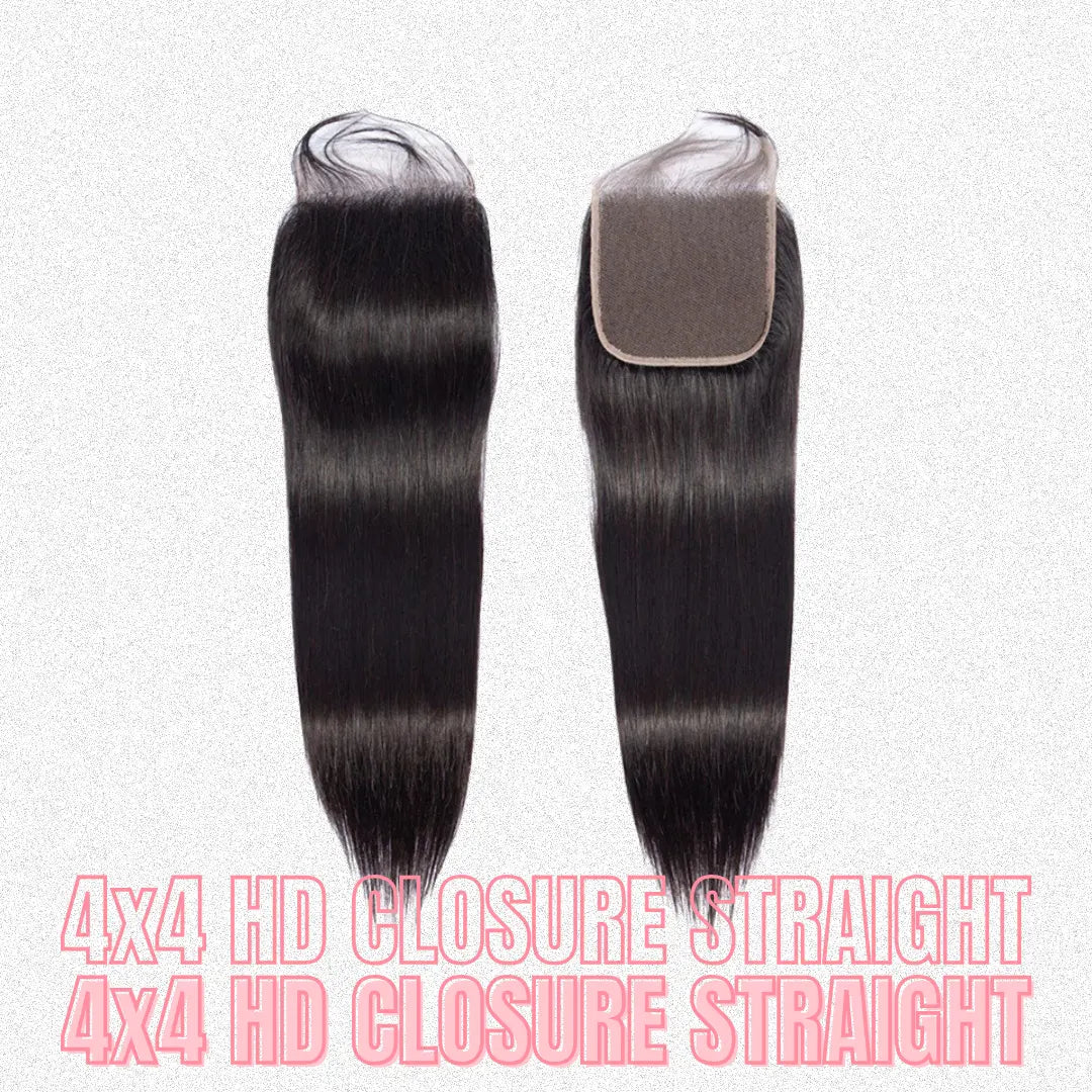 Brazilian Silky Straight 4x4 HD Closure