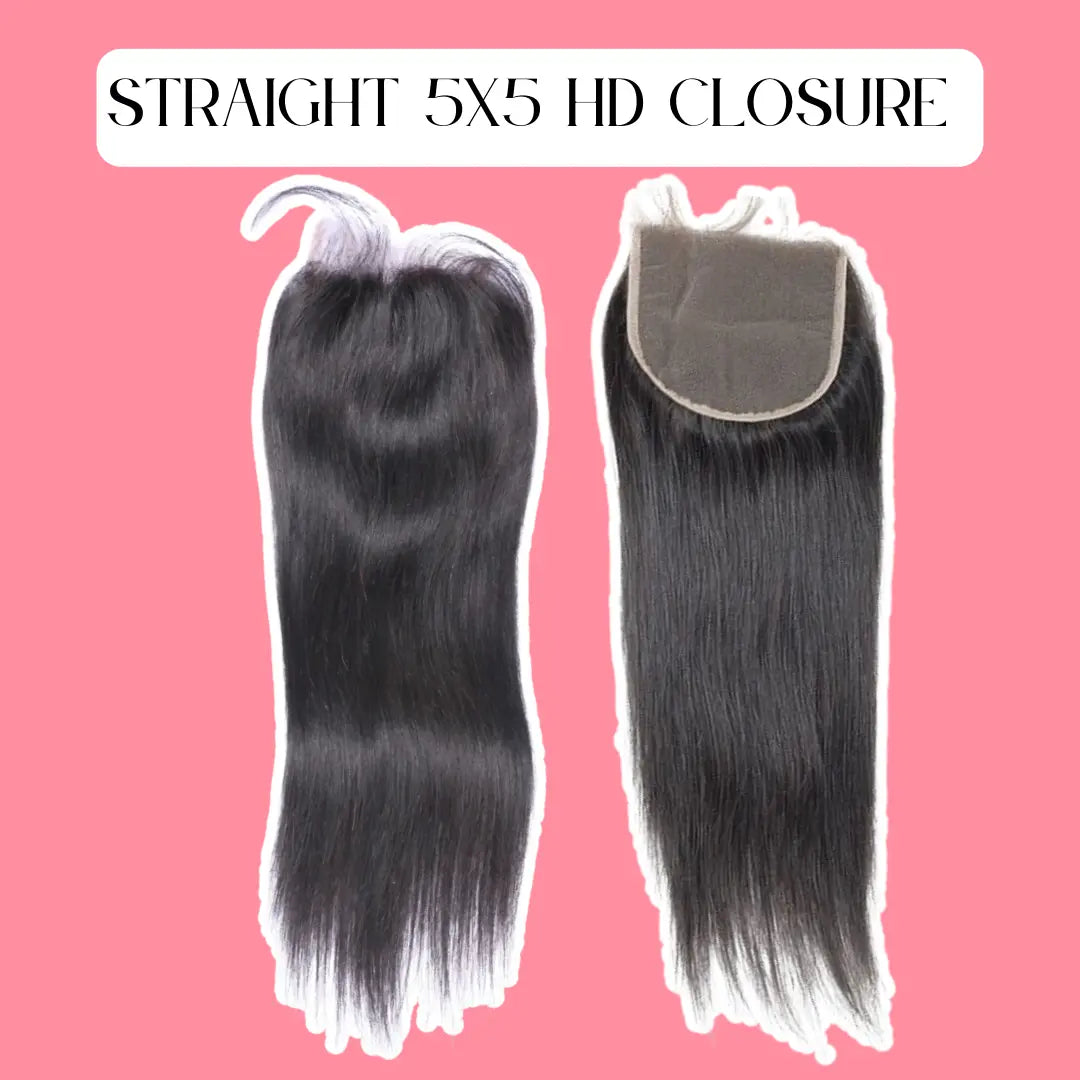 Brazilian Straight 5x5 HD Closure