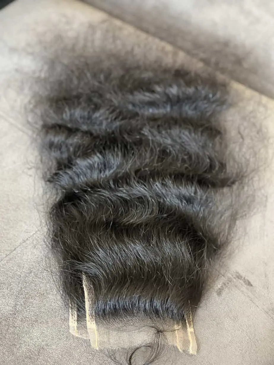 Raw Indian Curly – 4 x 4 HD Closure - Her Majesty Bundles