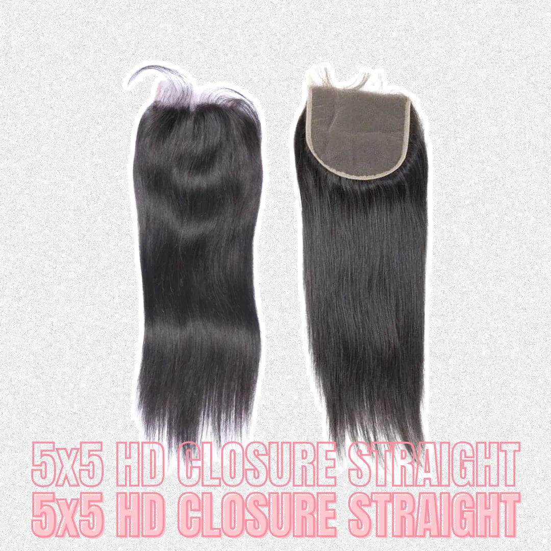 Brazilian Straight 5x5 HD Closure