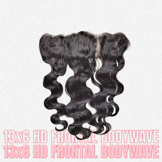 Brazilian Body Wave HD 13"x6" Frontal