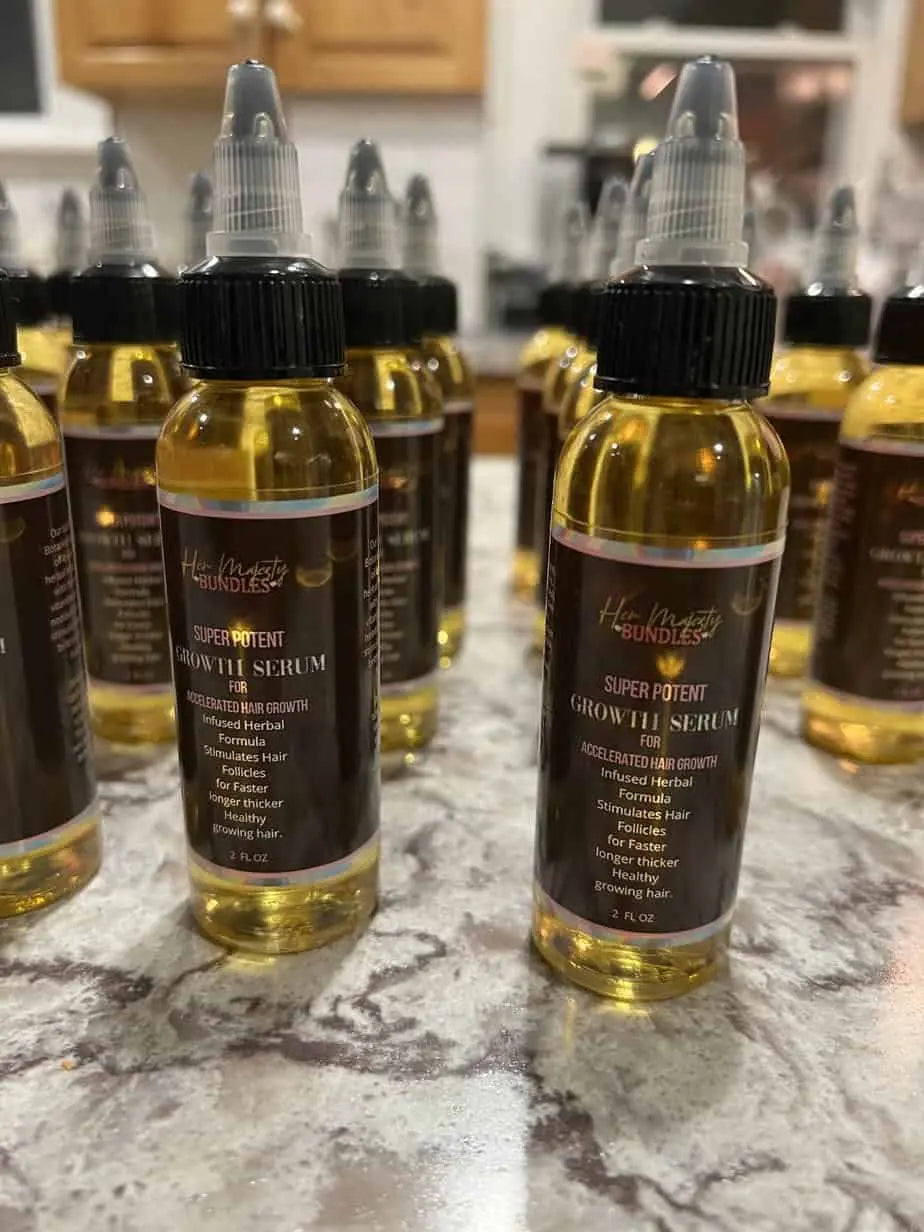 Super potent Hair Growth oil- For Accelerated hair growth - Her Majesty Bundles