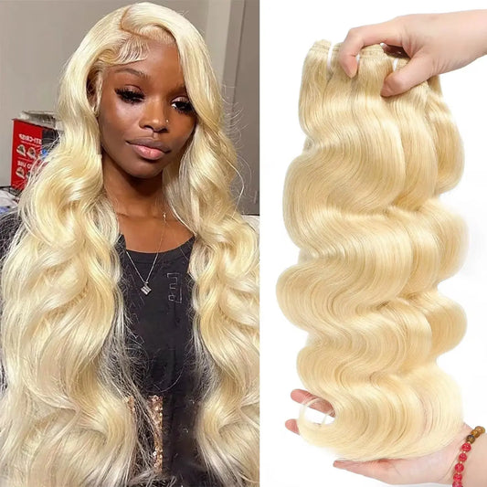 Blonde Hair Extensions -Brazilian Body Wave