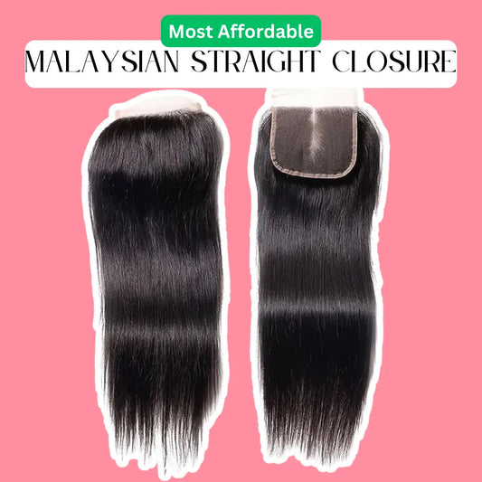 Malaysian Silky Straight Closure