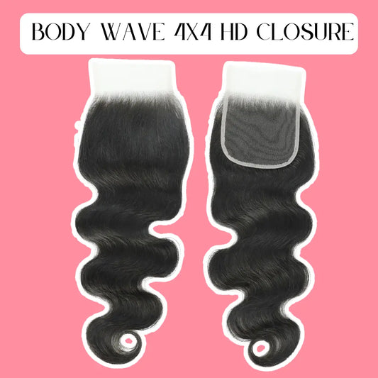 Brazilian Body Wave 4x4 HD Closure