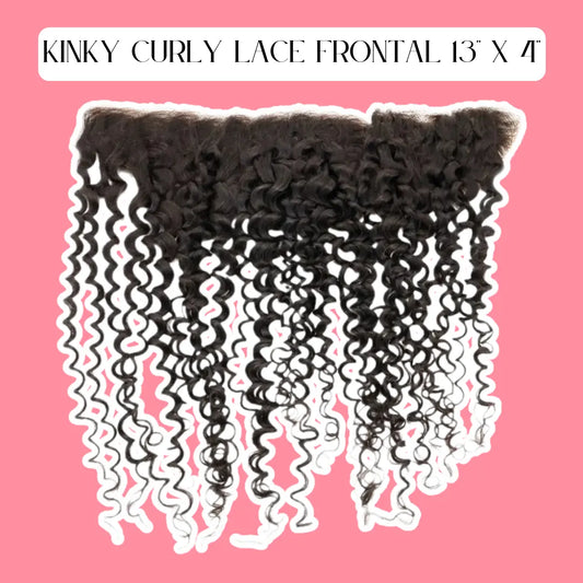 Kinky Curly Lace Frontal 13" x 4"