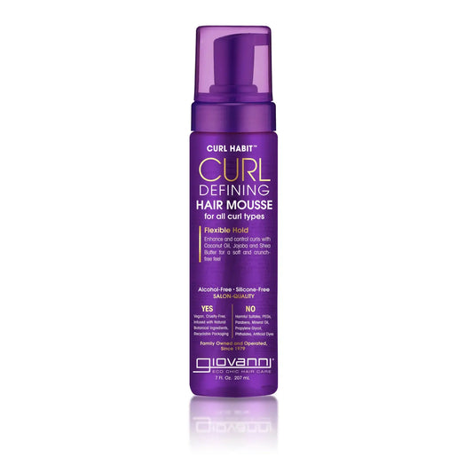 Curl Habit® Curl Defining Hair Mousse 7oz