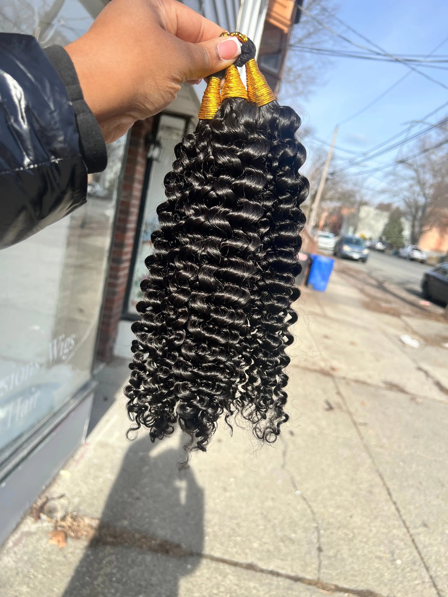 Feather Crochet Hair Spanish Curly