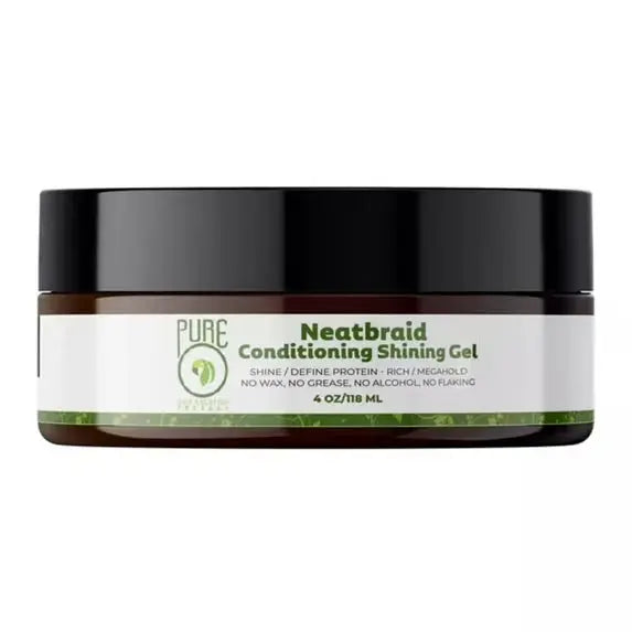 PureO Natural Neatbraid Conditioning Shining Gel 4oz