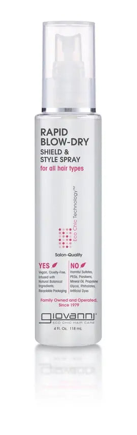 Rapid Blow-Dry Shield and Style Spray 4oz