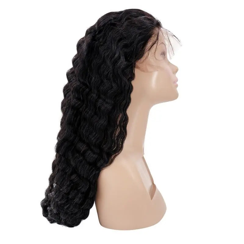 Deep Wave Front Lace Wig - Her Majesty Bundles