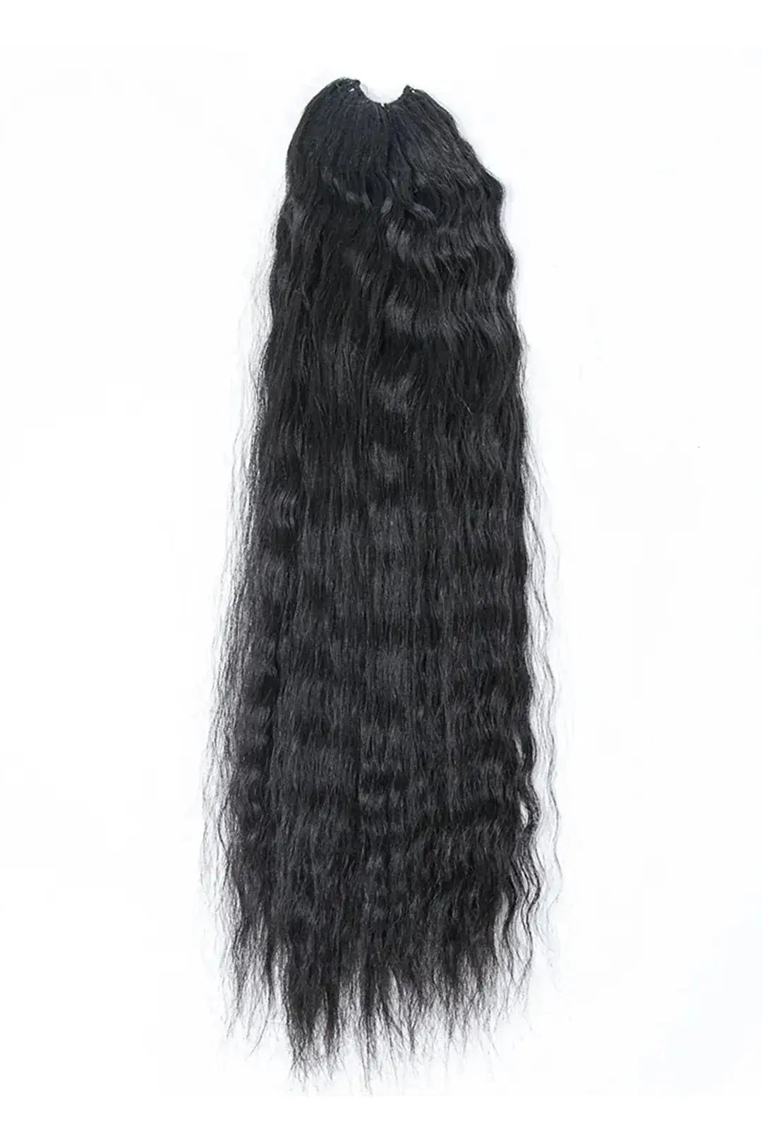 Feather Crochet Hair Extension – Wet and Wavy Her Majesty Bundles