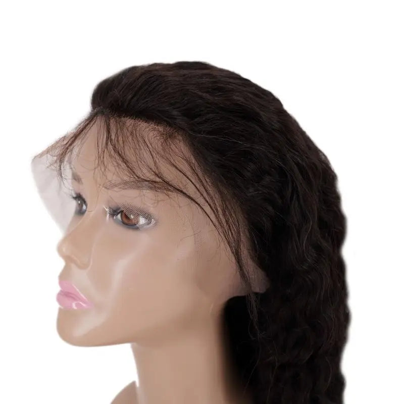 Deep Wave Front Lace Wig - Her Majesty Bundles