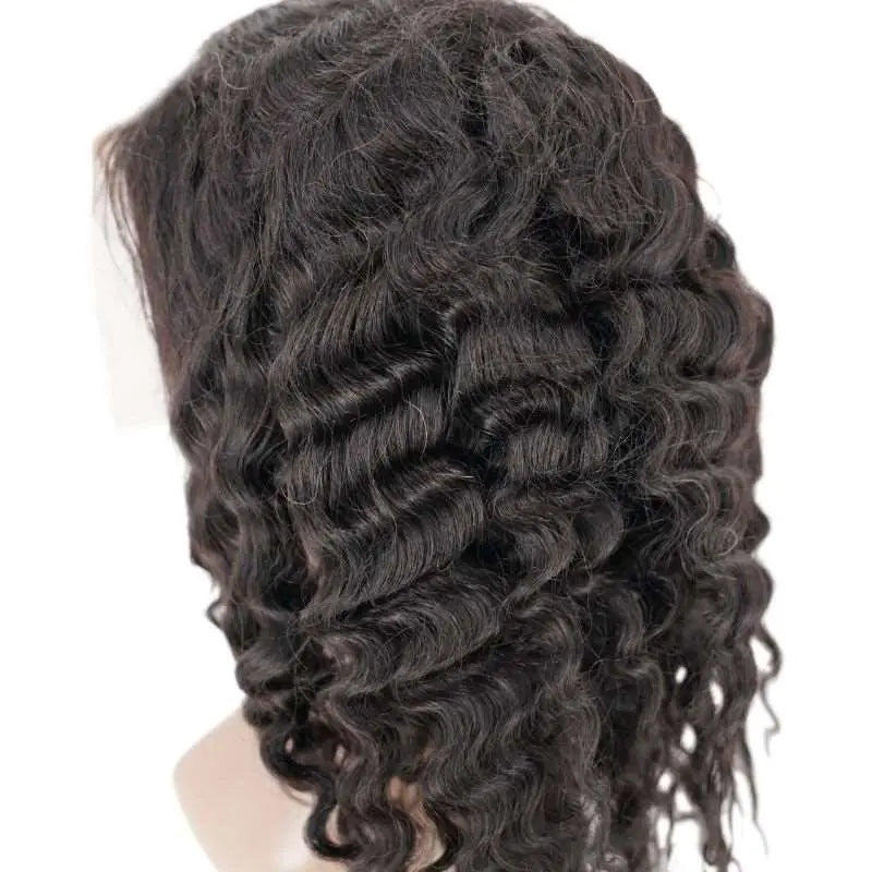 Deep Wave Front Lace Wig - Her Majesty Bundles