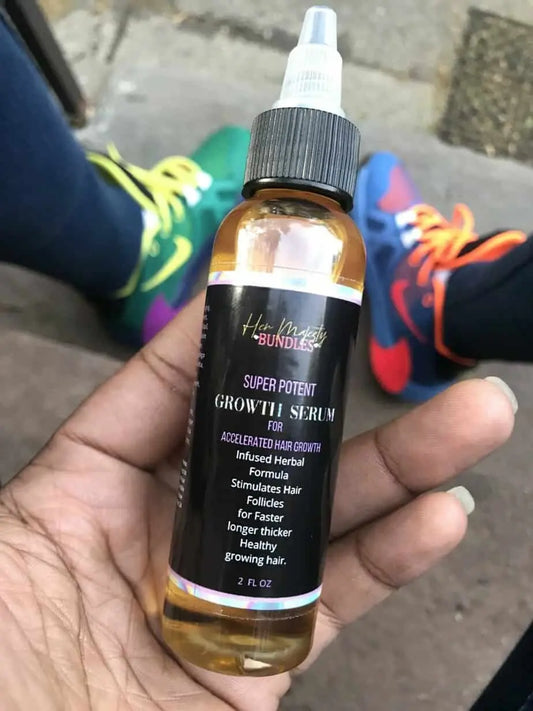 Super potent Hair Growth oil- For Accelerated hair growth - Her Majesty Bundles