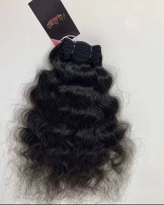 Indian Curly Hair Bundles -Raw Authentic Indian Hair Extensions - Her Majesty Bundles
